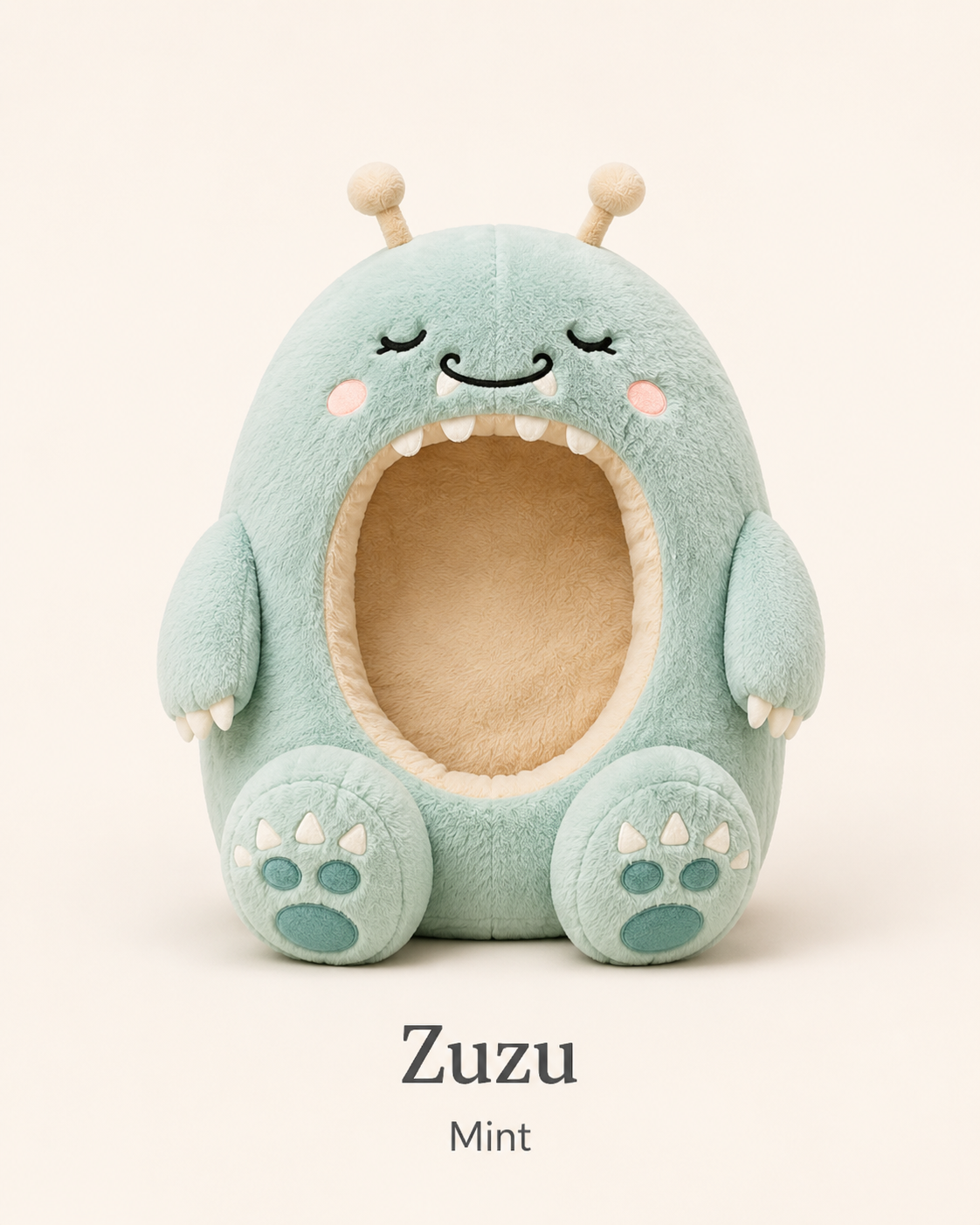 Snugglins™ Cuddle Critter — Oat (Warm Cream)