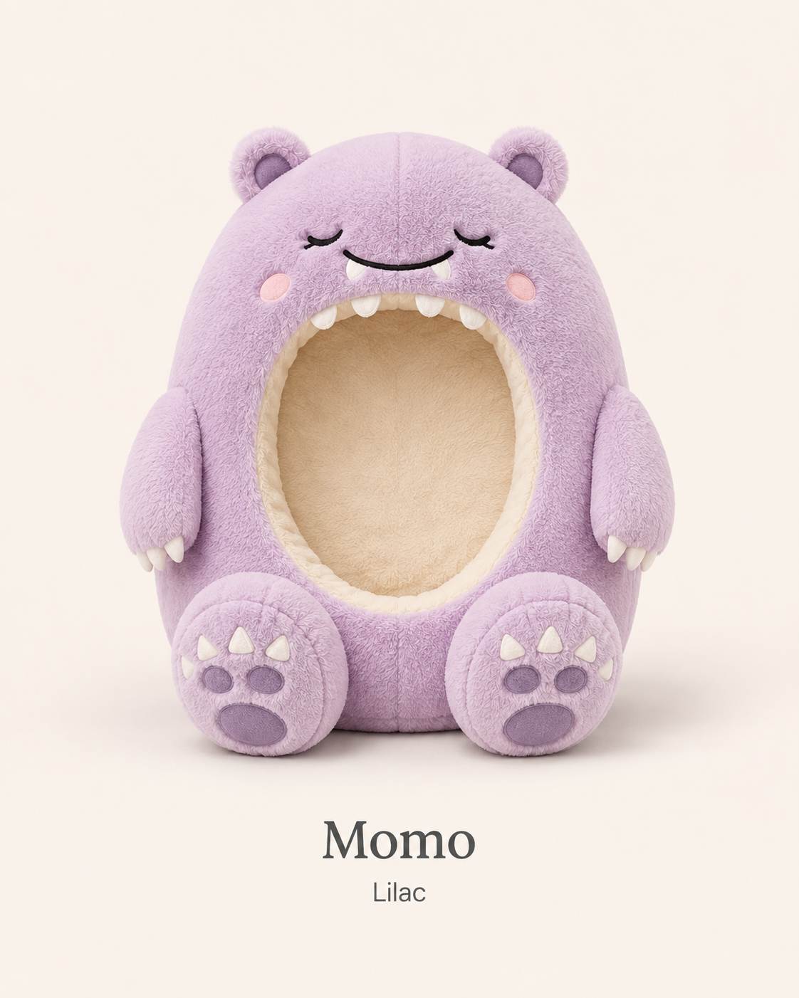 Snugglins™ Cuddle Critter — Momo (Lilac)